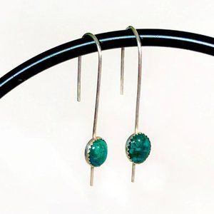Handmade Sterling Silver w/Stone Earrings